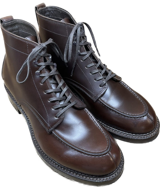 【Rutt Shoes】ラッドシューズ 8752 スプリットVチップブーツ プルアップレザー ブラウン サイズ US8D SPLIT V-TIP BOOTS