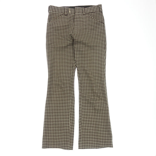 【Lee】リー 1980's STAPREST SLACKS ハウンドトゥース USA製 ブラウン