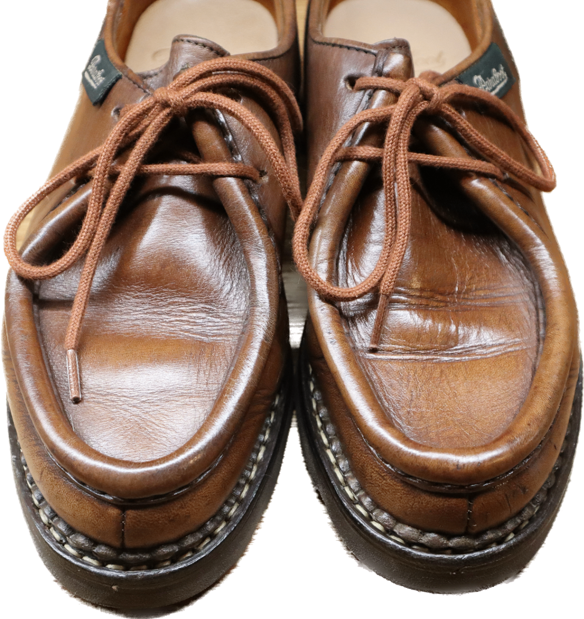 【Paraboot】96年製 デカタグヌバック ミカエル マルシェ 42 PARABOOT】パラブーツ ミカエル チロリアンシューズ 廃盤