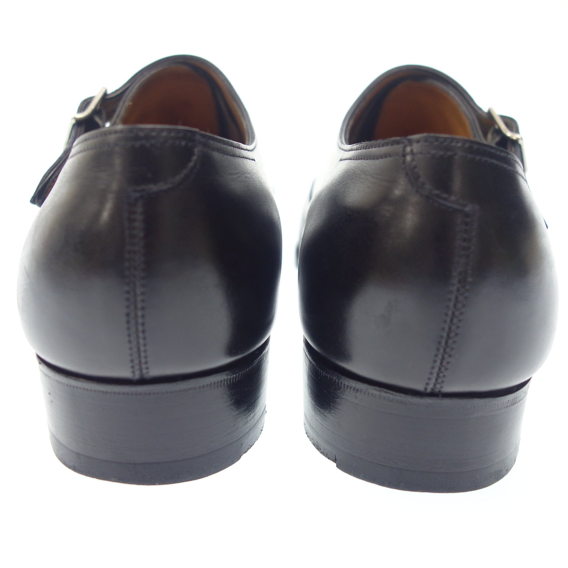 【JOHN LOBB】ジョンロブ 1998 イヤーモデル シングルモンク カーフ ブラック UK6.5E 8797ラスト