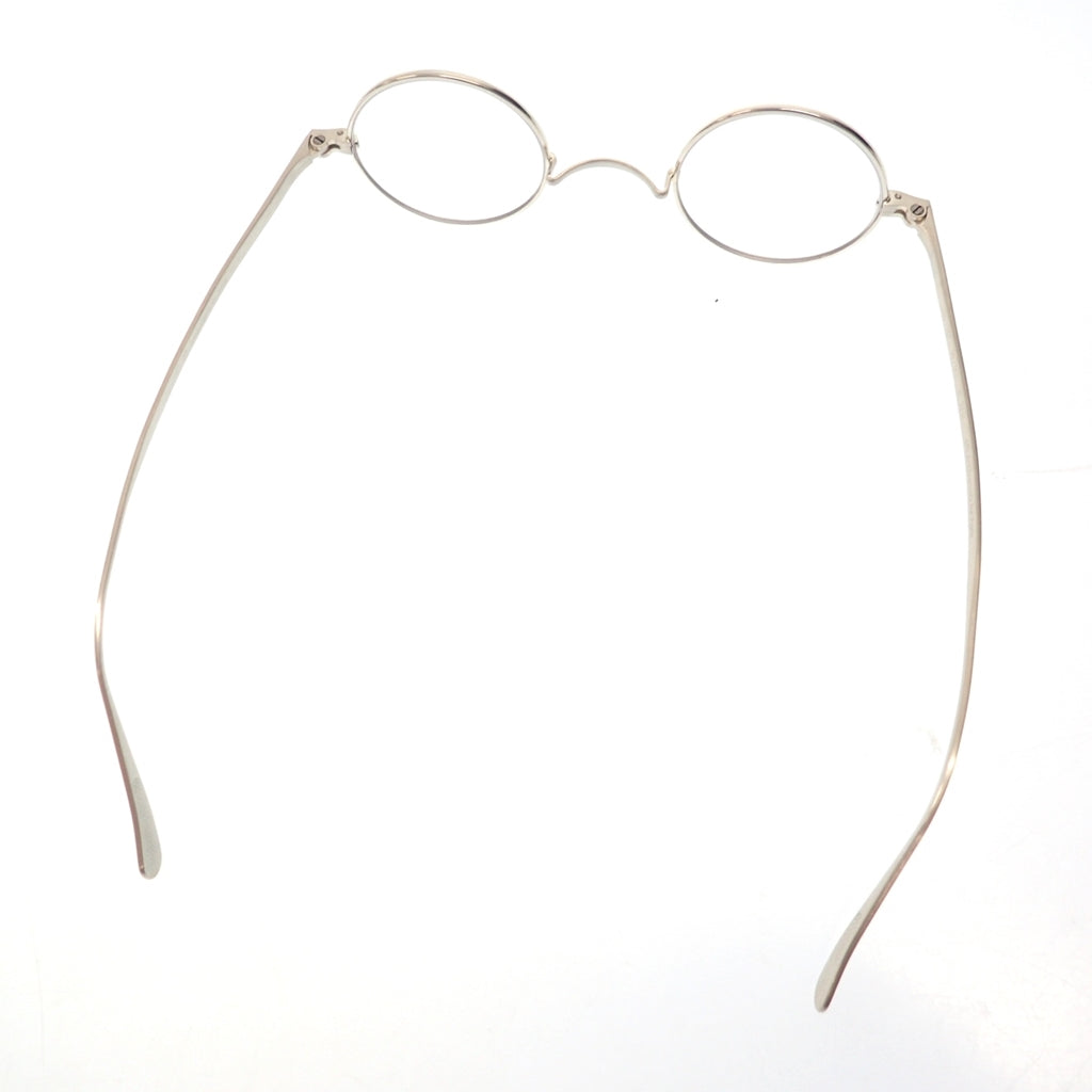 【GERNOT LINDNER】ゲルノット リンドナー 丸眼鏡 シルバーフレーム 925 GL-157