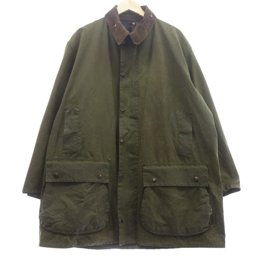 【Barbour】バブアー 1990年代 ノーザンブリア オイルドコート カーキ サイズ 46 NORTHUMBRIA