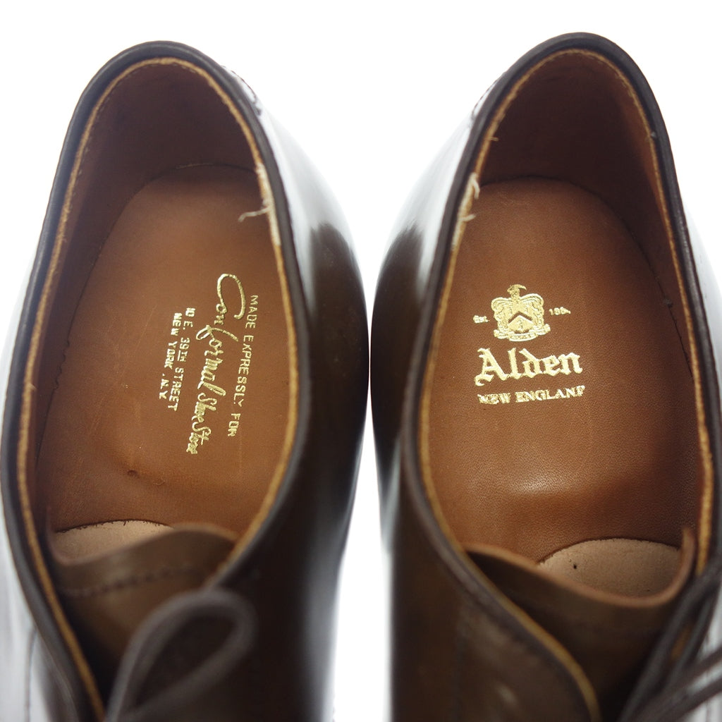 ALDEN】オールデン MOULDED SHOE別注 D0621 Vチップ コードバン シガー