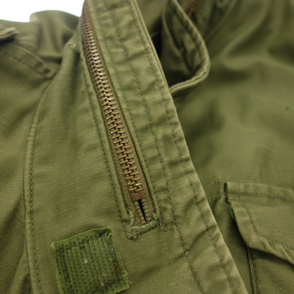 【US ARMY】 アメリカ軍 70年代 ALPHA社製 M65 フィールドジャケット オリーブ サイズ MEDIUM-REGULAR