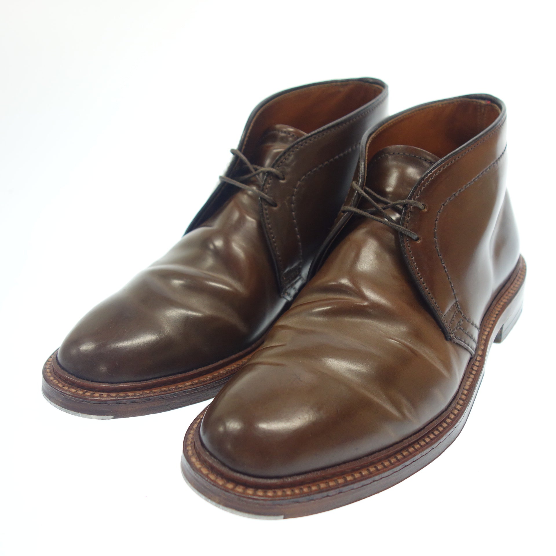 [ALDEN] Alden 13132 Chukka Boots Cordovan Cigar Size US6E Barry Last Last