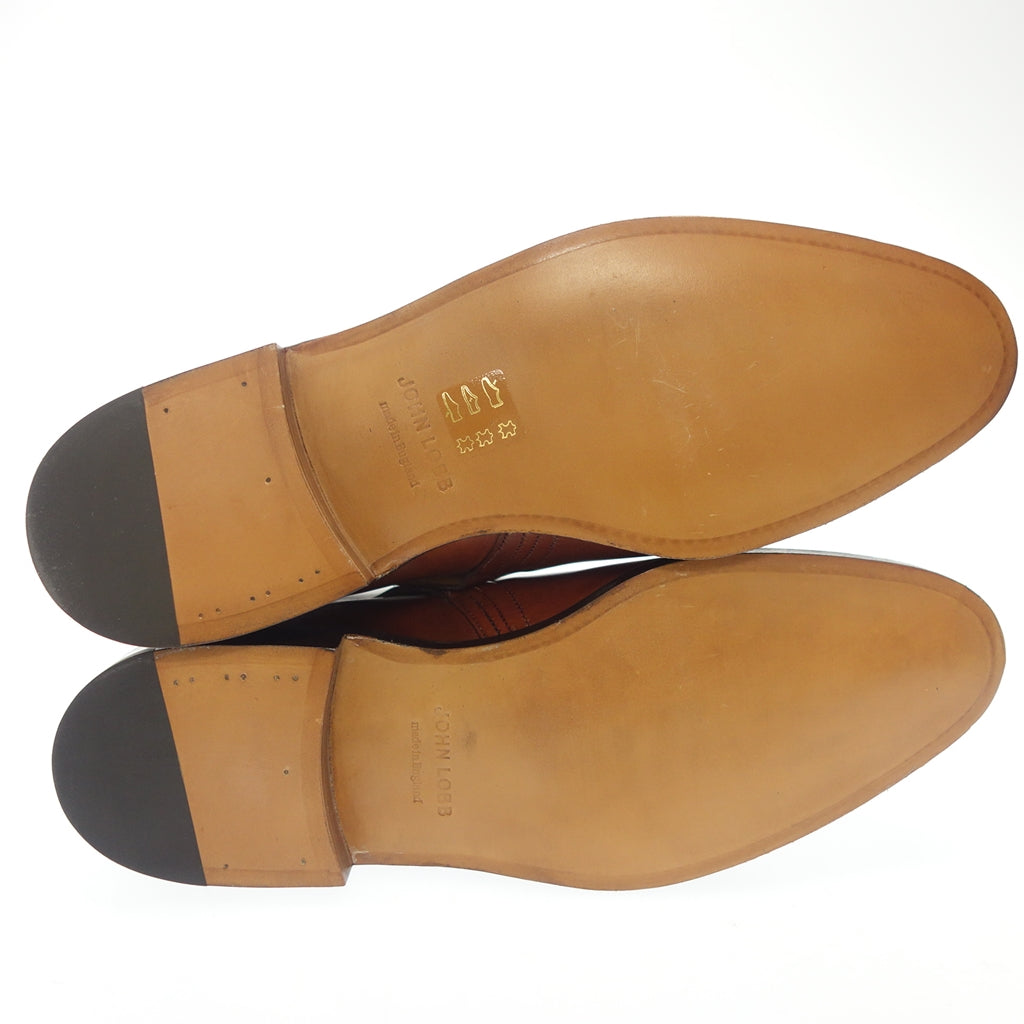 【JOHN LOBB】ジョンロブ JODHPUR ジョッパーブーツ カーフ ブラウン UK8E 8695B