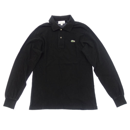 【LACOSTE】ラコステ L1312 ポロシャツ CLASSIC FIT  ブラック サイズ 3