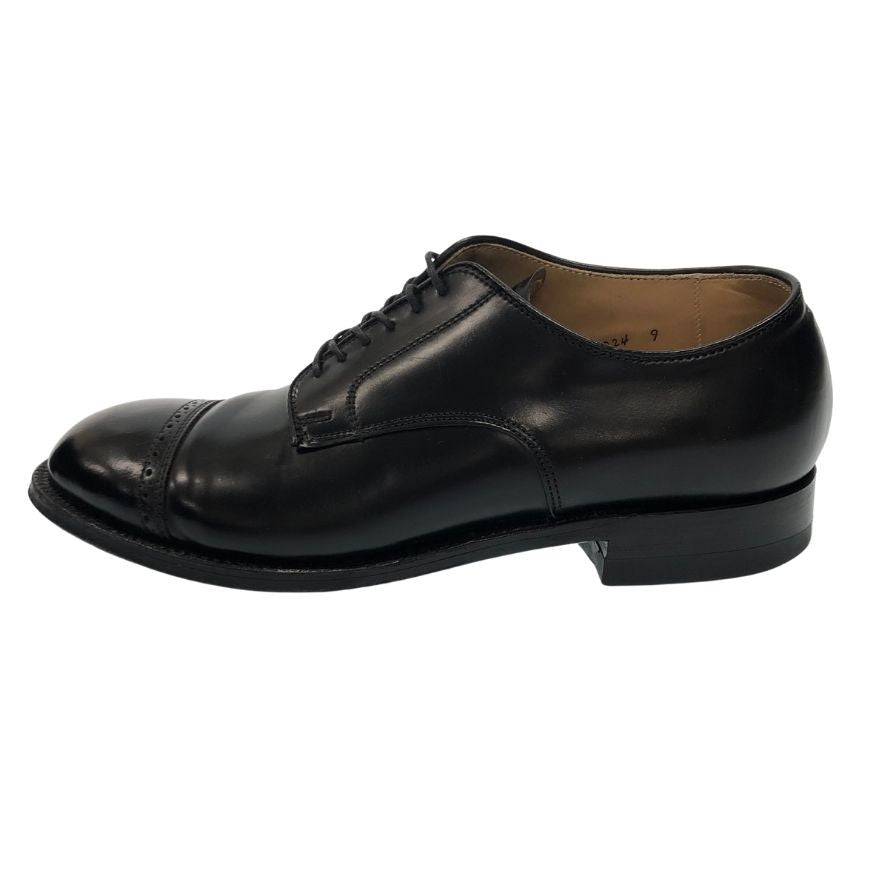 Alden] Alden 56251 Punched Cap Toe Cordovan Black Size US8D 