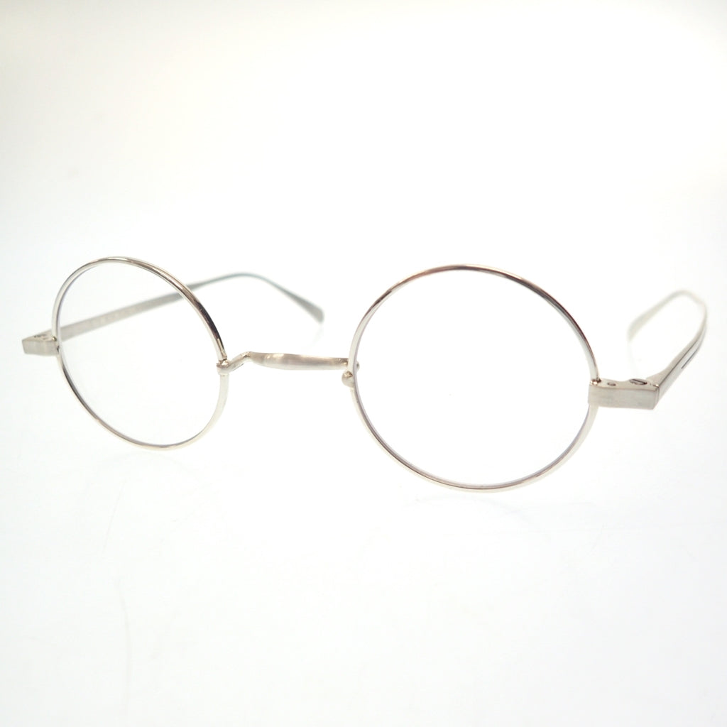 【GERNOT LINDNER】ゲルノット リンドナー 丸眼鏡 シルバーフレーム 925 GL-157