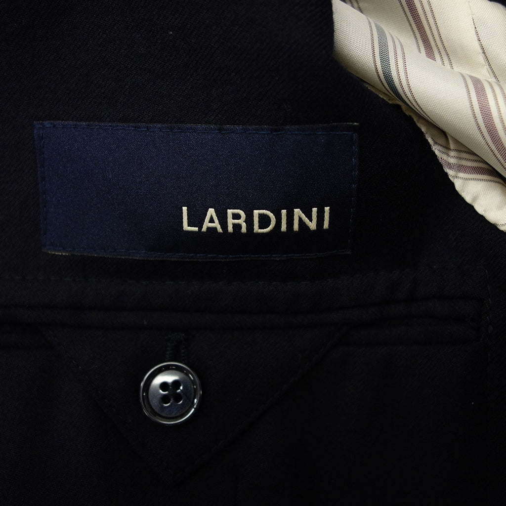 【LARDINI】ラルディーニ 段返り3Bスーツ ウール100％ ネイビー サイズ 44