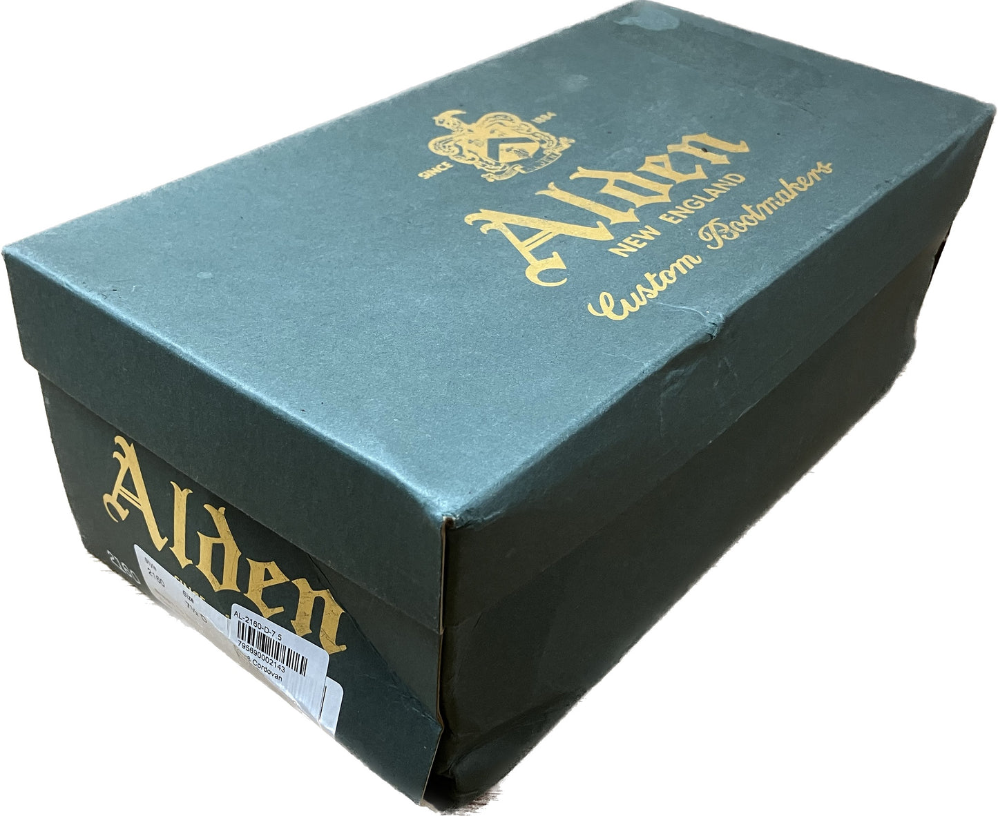 【ALDEN】オールデン  2160 コードバン ストレートチップ US7.5D アバディーンラスト