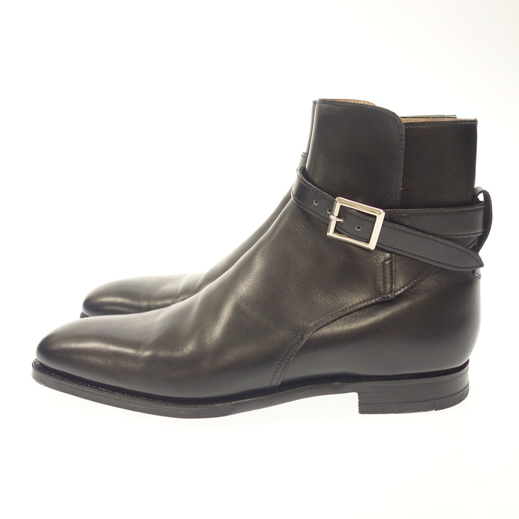 【CROCKETT&JONES】クロケット＆ジョーンズ JODHPUR ジョッパーブーツ カーフ ブラック レディース UK5D