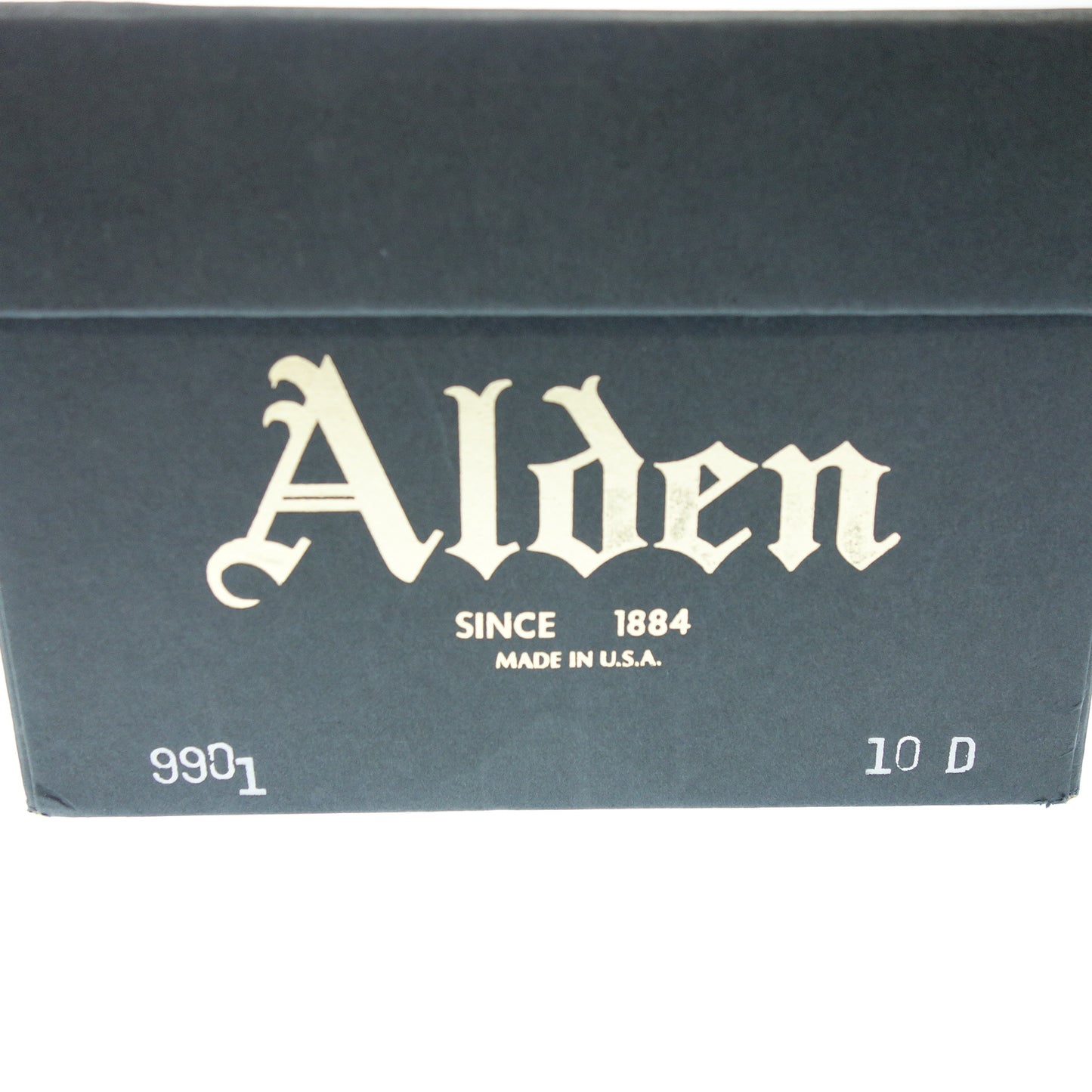 【ALDEN】オールデン 9901 プレーントゥ コードバン ブラック サイズ US10D バリーラスト