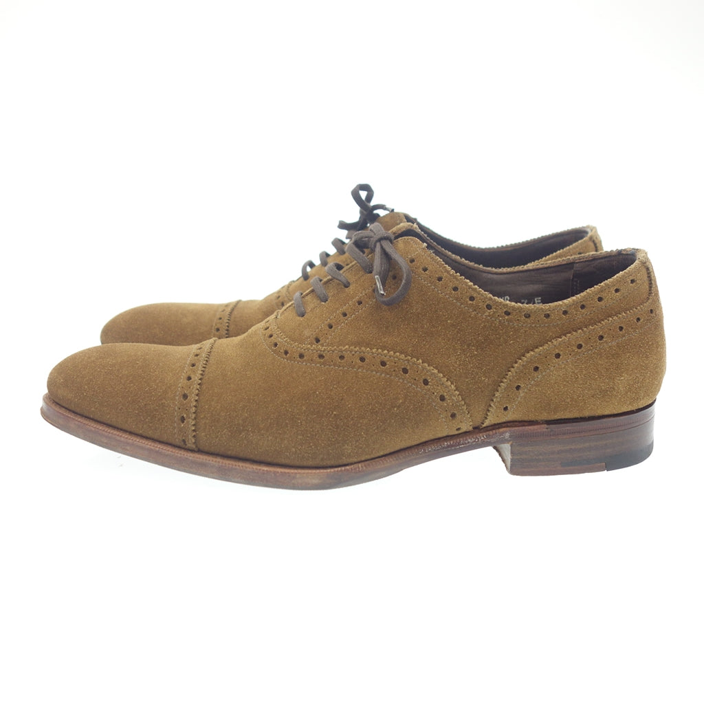 GRENSON】グレンソン パンチドキャップトゥ スエード 茶系 UK7E – LASTLAB