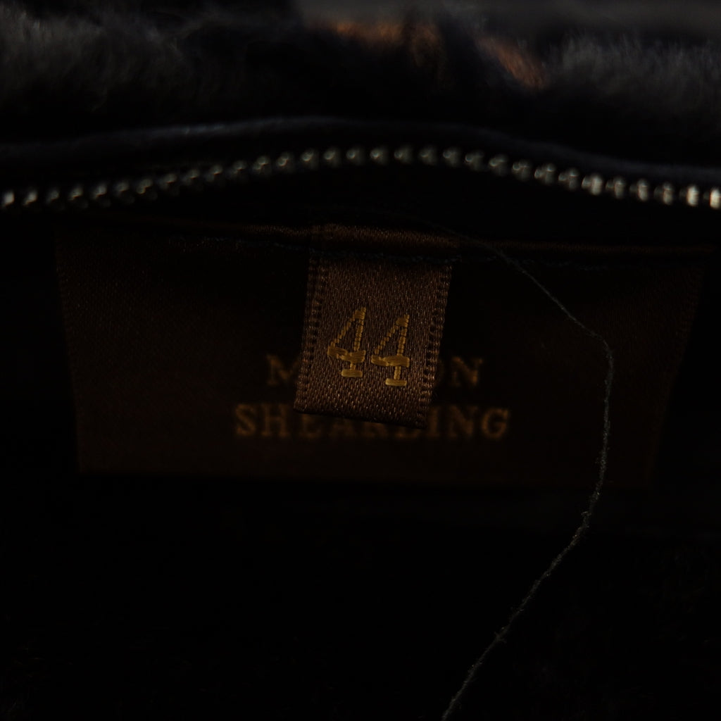 【SERAPHIN】セラファン ムートンコート スミクロ(ブラック系) サイズ 44 MOUTON COAT